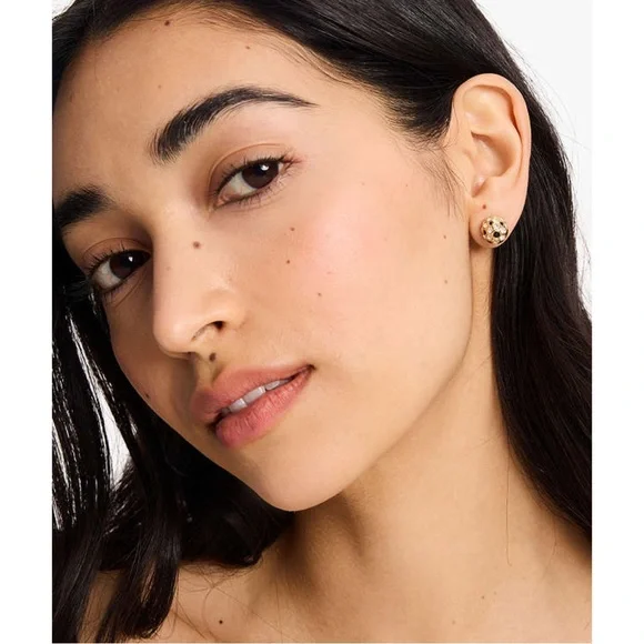 KATE SPADE • On The Ball Soccer Stud Earrings - Picture 2 of 7